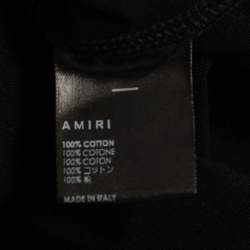 Amiri Black Crystal Ball Print Cotton T-Shirt XL