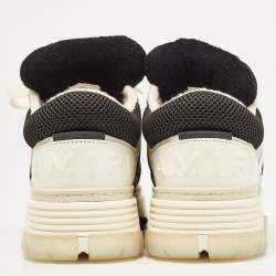 Amiri White/Black Leather and Mesh MA1 Sneakers Size 41