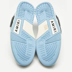 Pre Owned Amiri Multicolor Leather Skel Low Top Sneakers Size 43