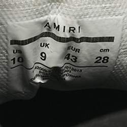 Pre Owned Amiri Multicolor Leather Skel Low Top Sneakers Size 43