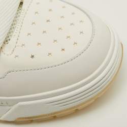 مملوكة مسبقًا Amiri MA-1 Size 42 White Leather, Mesh and Suede Lace Up Sneakers