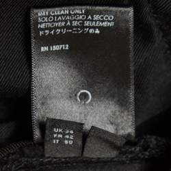 Amiri Black Washed & Distressed Denim Jeans L Waist 34"