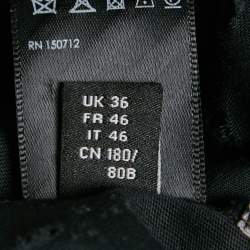 Pre Owned Amiri Charcoal Black Distressed Cotton Crew Neck T-Shirt S