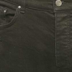 Amiri Black Denim Distressed Skinny Jeans XXL Waist 36"