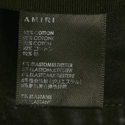 Pre Owned Amiri Black Denim Distressed Jeans XXL Waist 35"