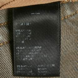 Pre Owned Amiri Dark Blue Denim Distressed Jeans M Waist 32"