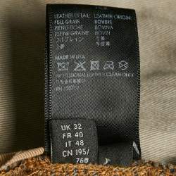 Pre Owned Amiri Dark Blue Denim Distressed Jeans M Waist 32"