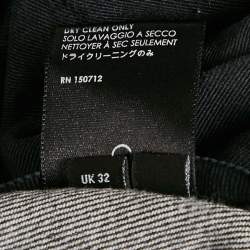 مملوكة مسبقًا بنطلون جينز ضيق دنيم مغسول رمادي إميري مقاس متوسط (ميديم) خصر 32 بوصة