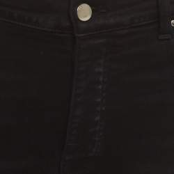 Pre Owned Amiri Black Paint Splattered Distressed Denim MX1 Jeans XL/Waist 34"