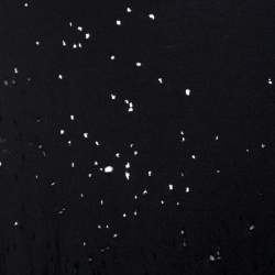 Pre Owned Amiri Black Cotton Rib Knit Shotgun T-Shirt M