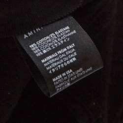 Pre Owned Amiri Black Distressed Denim Slim Fit Thrasher Jeans M