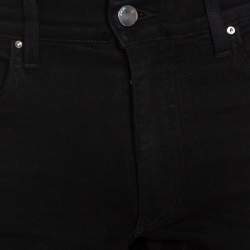 Pre Owned Amiri Black Distressed Denim Slim Fit Thrasher Jeans M