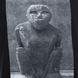 Amiri Black Printed Jersey Oversized T-Shirt XS