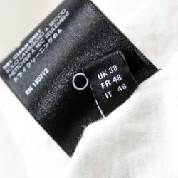 Pre Owned Amiri Off White Distressed Cotton Shotgun T-Shirt M