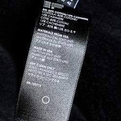 Amiri Black Faux Fur Zip Front Hooded Jacket M 