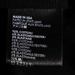 Pre Owned Amiri Black Denim Tactical Cargo Pants M