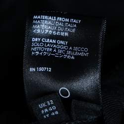 Pre Owned Amiri Black Denim Tactical Cargo Pants M