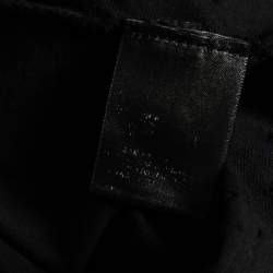 Pre Owned Amiri Black Cotton Jersey Distressed Crew Neck T-Shirt XS