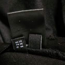 Pre Owned Amiri Black Denim Distressed Skinny Jeans S