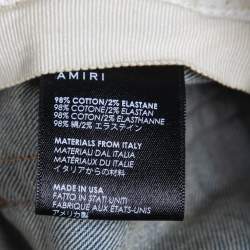 Amiri Blue Distressed Denim Skinny Jeans M Waist 32"