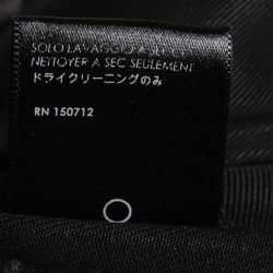 Pre Owned Amiri Black Distressed Denim Panelled Skinny Jeans M Waist 32"