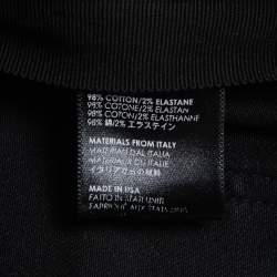 Pre Owned Amiri Black Distressed Denim Panelled Skinny Jeans M Waist 32"