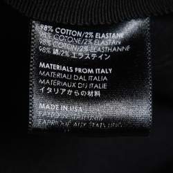 Pre Owned Amiri Black Distressed Denim Panelled Skinny Jeans M Waist 32"