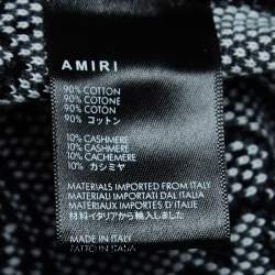 Amiri Black Bandana Print Knit Shorts L