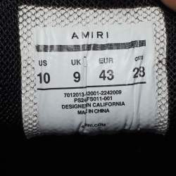 Pre Owned حذاء رياضي اميري بوني رانر مقاس 43 شبك ونوباك لونين منخفض من أعلى