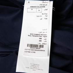 مملوكة مسبقًا بنطلون أرماني كالزوني قطن أزرق كحلي قصة إعتيادية مقاس خصر 37 إكس إكس لارج