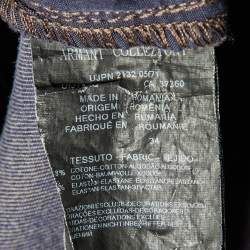 Armani Collezioni Brown Stretch Cotton J15 Slim Fit Pants L