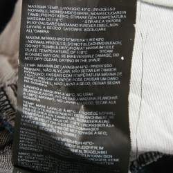 Pre Owned Armani Collezioni Navy Blue Denim Regular Fit J07 Jeans M Waist 32"