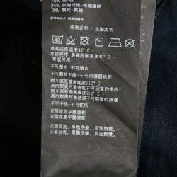 Pre Owned Armani Collezioni Dark Blue Denim Slim Fit J06 Jeans M Waist 33"