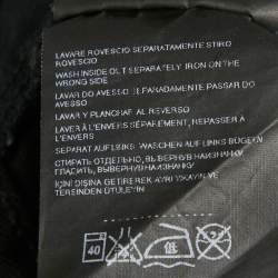 Pre Owned Armani Collezioni Dark Blue Denim Slim Fit J06 Jeans M Waist 33"