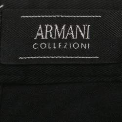 Pre Owned Armani Collezioni Dark Blue Denim Slim Fit J06 Jeans M Waist 33"