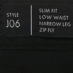 Pre Owned Armani Collezioni Dark Blue Denim Slim Fit J06 Jeans M Waist 33"