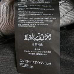 Pre Owned Armani Collezioni Grey Denim Slim Fit J06 Jeans M Waist 33"