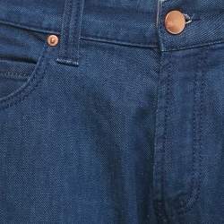 Pre Owned Armani Collezioni Blue Denim Slim Fit J15 Jeans M Waist 32"