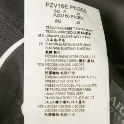 مملوكة مسبقًا Armani Collezioni Grey Wool Regular Fit Suit Set XL