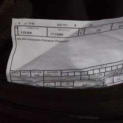 Pre Owned Armani Collezioni Grey Textured Pants 3XL