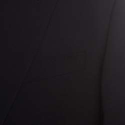 Pre Owned Armani Collezioni Navy Blue Wool Tailored Suit XXL