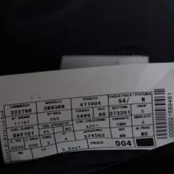 Pre Owned Armani Collezioni Navy Blue Wool Tailored Suit XXL