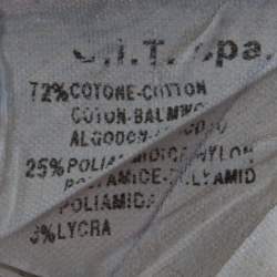 Pre Owned Armani Collezioni Grey Striped Cotton Blend Shirt M