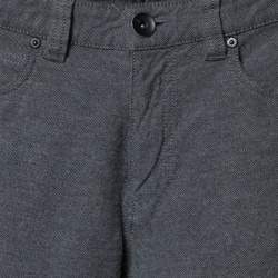 Pre Owned بنطلون أرماني كوليزوني جي06 قصه مجسمه مزيج قطن رصاصي مقاس وسط (ميديوم)