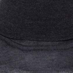 Armani Collezioni Black Wool Turtleneck Sweater XS