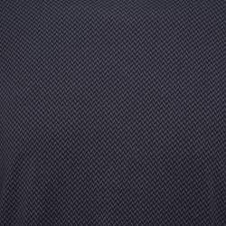 مملوكة مسبقًا تي شيرت أرماني كوليزوني أكمام طويلة و رقبة مستديرة تريكو نمط متعرج رصاصي داكن مقاس كبير جداً (اكس لارج)