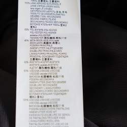 Pre Owned Armani Collezioni Black Wool  M Line Drop 8 Tailored Blazer L