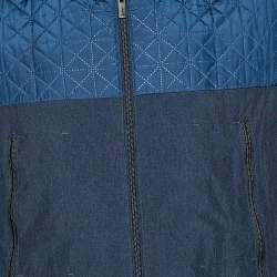 مملوكة مسبقًا فيست أرماني كوليزيوني خامة صناعية أزرق بهودي مقاس كبير - لارج