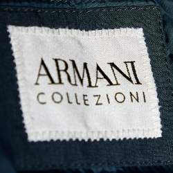 مملوكة مسبقًا فيست أرماني كوليزيوني خامة صناعية أزرق بهودي مقاس كبير - لارج