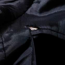 Armani Collezioni Charcoal Grey Wool Single Breasted Blazer L